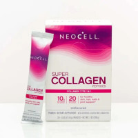 Пептиды Супер Коллагена, 10 г, Super Collagen Peptides, NeoCell, 20 пакетиков