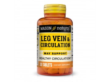 Нормалізація Венозного Кровообігу, Leg Vein & Circulation, Mason Natural, 30 таблеток