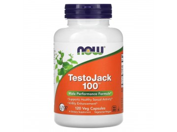 Репродуктивне Здоров'я Чоловіків ТестоДжек, TestoJack 100, Now Foods, 120 капсул