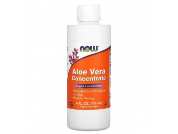 Алоэ Вера Концентрат, Aloe Vera Concentrate, Now Foods, 118 мл