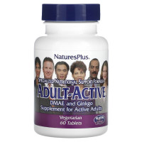 Комплекс для Поддержки Энергии у Взрослых, Adult-Active, Natures Plus, 60 таблеток