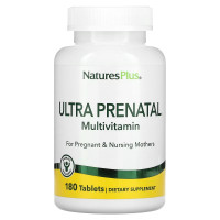Мультивитамины Ультрапренатальные, Ultra Prenatal Multivitamin, Natures Plus, 180 таблеток