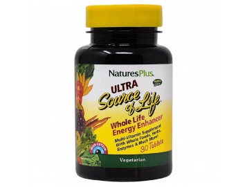 Мультивітаміни з Лютеїном, Ultra Source of Life, Natures Plus, 30 таблеток