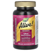 Мультивітаміни ультра для жінок, Alive! Women's Ultra Multivitamin, Nature's Way, 150 таблеток