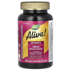 Мультивітаміни ультра для жінок, Alive! Women's Ultra Multivitamin, Nature's Way, 150 таблеток