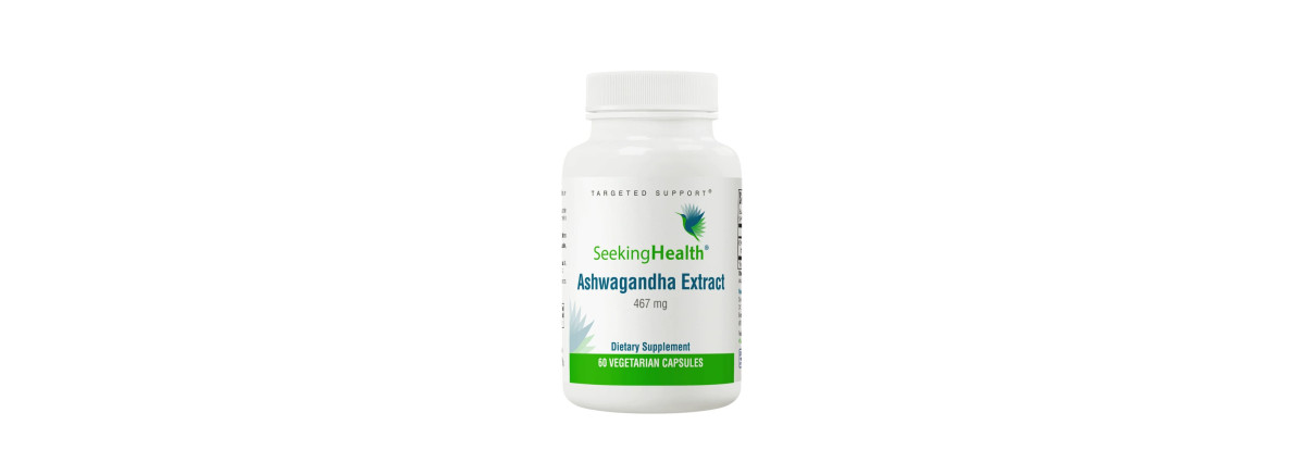 Экстракт ашваганды, 467 мг, Ashwagandha Extract, Seeking Health, 60 капсул