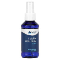 Коллоидное серебро, Colloidal Silver Spray, Микроэлементы, 118 мл