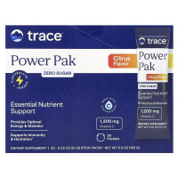 Електроліти без цукру, цитрусовий смак, Power Pak, Trace, 30 пакетів по 6,1 гр