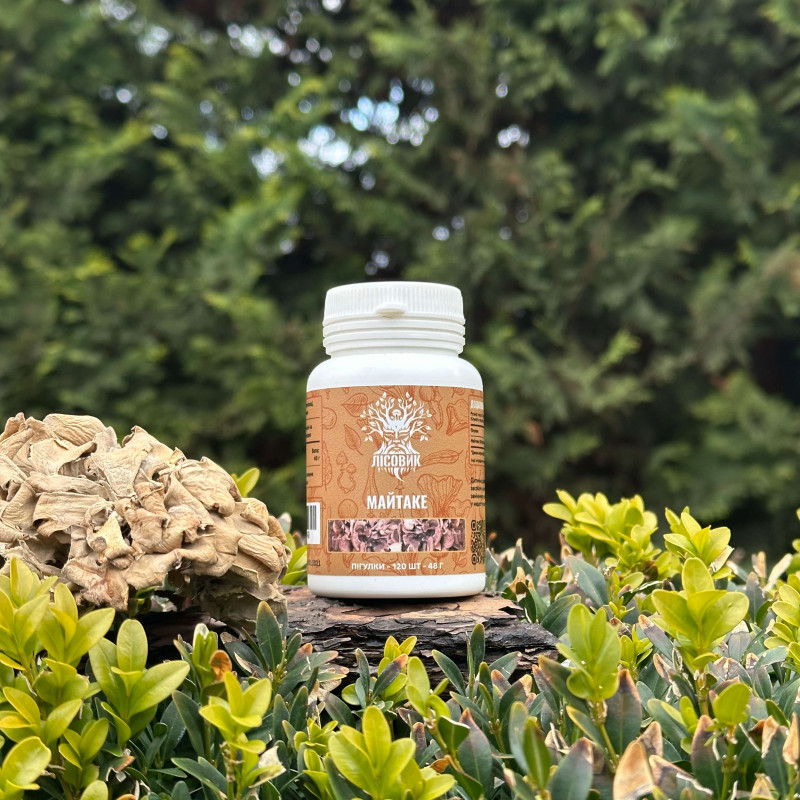 Гриб Майтаке, "Лісовик", 120 таблеток по 0.4 г
