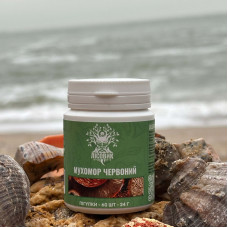 Мухомор червоний, "Лісовик", 60 таблеток по 0,4 г