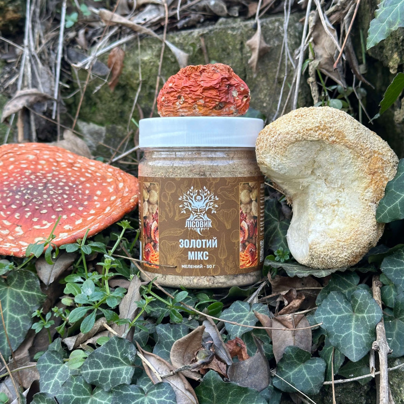 Золотий мікс, мелена суміш, "Лісовик", 50 грам