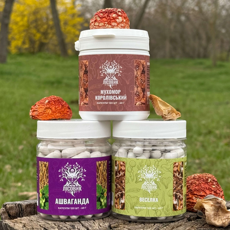 Курс Harmony Love: Баланс гормонів та лібідо (2 місяці), "Лісовик", 360 капсул