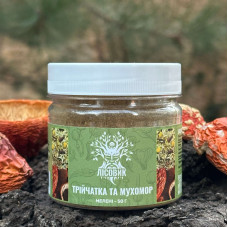 Трійчатка з червоним мухомором, мелена, "Лісовик", 50 грам