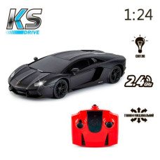 Машинка на радиоуправлении "Lamborghini Aventador LP700-4" (черный)