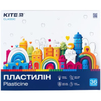 Пластилин, 36 цветов, 720 г. Kite Classic