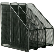 Лоток вертикальный 3-в-1, металлический, черный