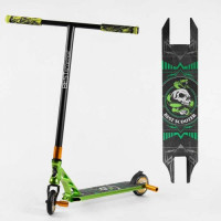 Самокат трюковый "Best Scooter" (HIC-система, ПЕГИ, алюминиевый диск и дека, АНОДИРОВАННАЯ КРАШКА, колеса PU, d = 110мм, ширина руля - 60 см)