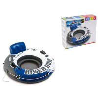 Надувное кресло "Ривер Ран", d=135 см, с ручками, подстаканники, трос, в коробке