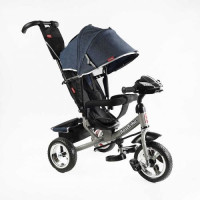 Велосипед 3-х колісний 6588 Best Trike (1) КОЛЕСО ПІНА, d=25см переднє, d=20см задні, фара музична, USB, Bluetooth, в коробці