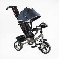 Велосипед 3-х колесный 6588 Best Trike (1) КОЛЕСО ПЕНА, d=25см переднее, d=20см задние, фара музыкальная, USB, Bluetooth, в коробке