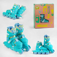 Ролики (розмір 26-29 (6) колір СИНІЙ, колеса PU, устілка – 15-16.5 см, d колес – 6 см, в коробці)