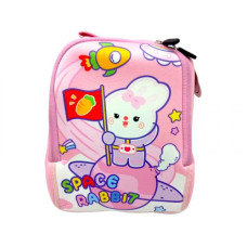 Рюкзак одно отделение, 26 см, в пакете (РОЗОВЫЙ)