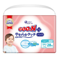 Трусики-подгузники Goo.N Plus для детей (размер 6(XXL), 13-25кг, 28 шт.)