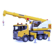Машинка играшечная Автокран Scania Super
