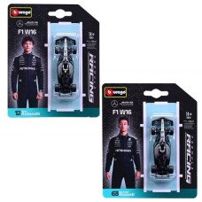 Автомодель - Mercedes-AMG F1 W16 (2025) (1:64)