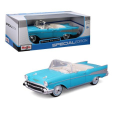 Машинка іграшкова 1957 Chevrolet Bel Air Convertible, масштаб 1:18