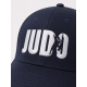 Синя кепка/бейсболка TM KINTAYO з вишивкою JUDO/ДЗЮДО, унісекс