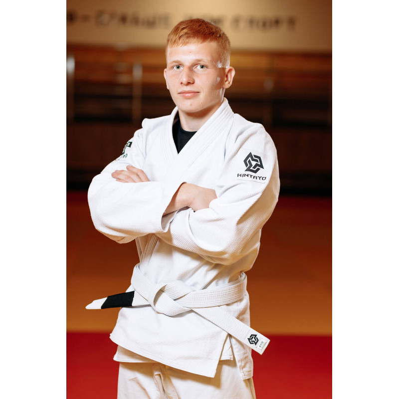 Кімоно для джиу - джитсу біле, TM "Kintayo", 180 зріст, щільність 450 гр/м.кв.