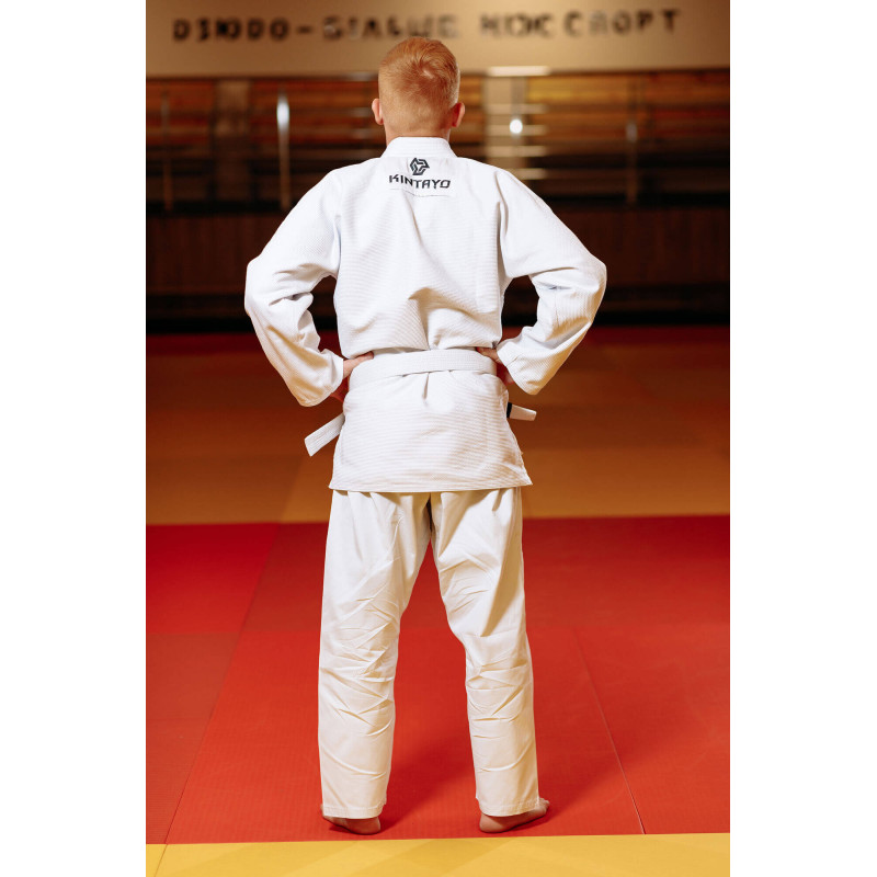 Кімоно для джиу - джитсу біле, TM "Kintayo", 180 зріст, щільність 450 гр/м.кв.