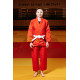 Червоне кімоно для дівчат/жінок, джиу-джитсу, TM BUDOGI, зріст 180 см, щільність 450 гр/м.кв.