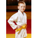 Біле дитяче кімоно для хлопчиків, рукопашний бій, TM BUDOGI, 110 см, щільність 350 гр./м.кв.