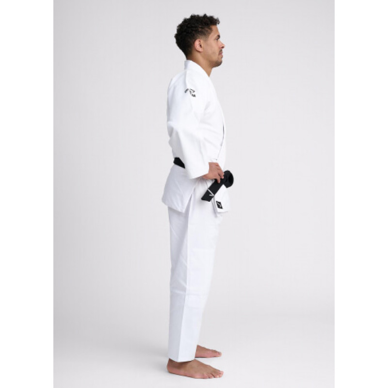 Біле кімоно для дзюдо IPPON GEAR BASIC 2, Зріст 190 см, Щільність: 500 г/м², Бавовна, Поліестер