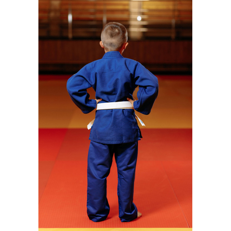 Кімоно для дзюдо синє, TM "Kintayo" Yuko, 140 зріст, щільність 450 гр/м.кв.