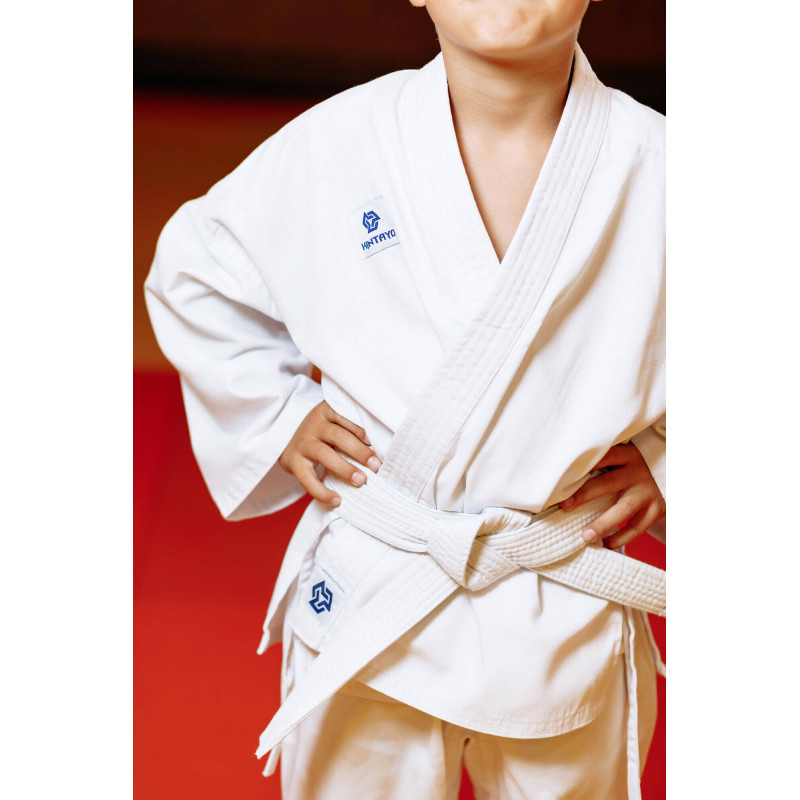 Кімоно для карате біле, TM "Kintayo" , 110 зріст, щільність 240 гр/м.кв.