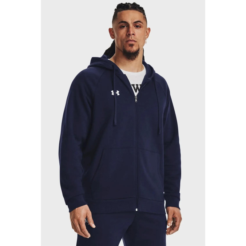 Кофта чоловіча Under Armour Rival Fleece Fz Blue (1379767-410)