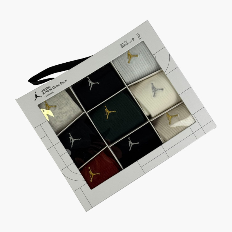 Шкарпетки Jordan Jdn Holiday 9Pk Crew Gift Box (BJ0810-X58)