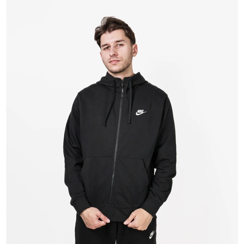 Кофта чоловіча Nike M Nsw Club Hoodie Fz Bb (BV2645-010)
