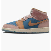 Кросівки жіночі Jordan 1 Mid Gs “Zen” (FN7452-400)
