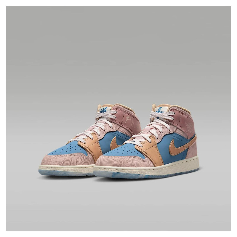 Кросівки жіночі Jordan 1 Mid Gs “Zen” (FN7452-400)