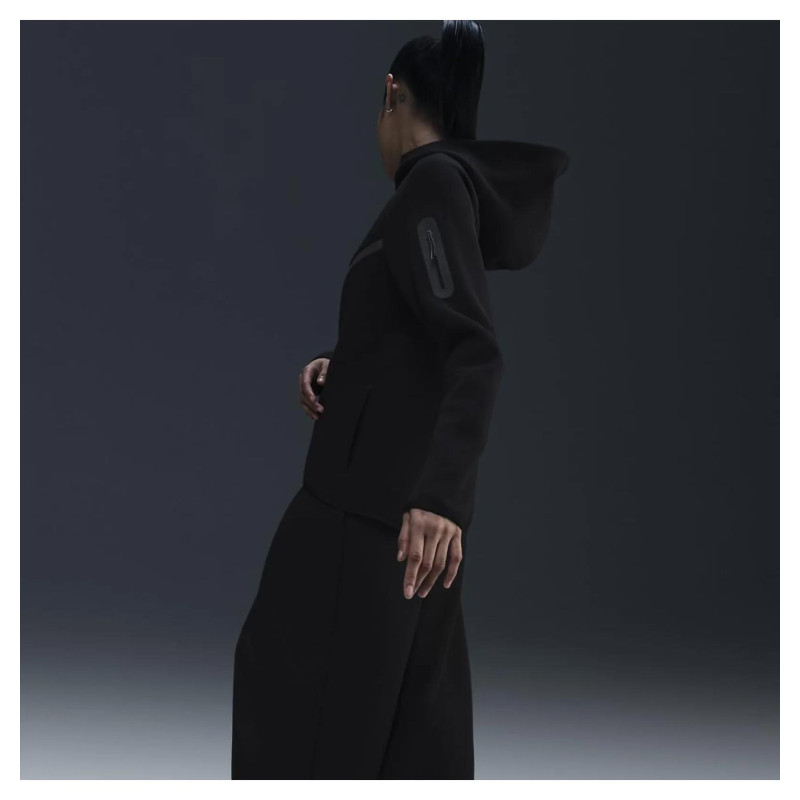 Кофта жіночі Nike W Nsw Tch Flc Wr Fz Hdy 2 (HV6747-010)