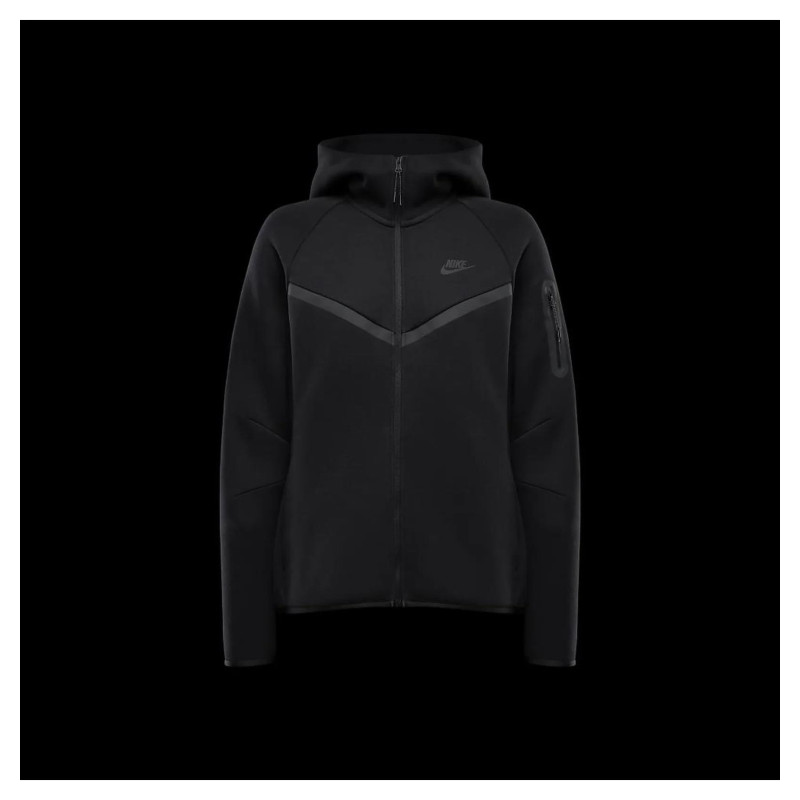 Кофта жіночі Nike W Nsw Tch Flc Wr Fz Hdy 2 (HV6747-010)