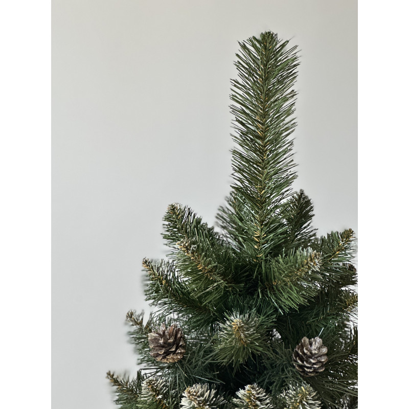 Ялинка із білим напиленням та шишками SNOWY CONE TREE