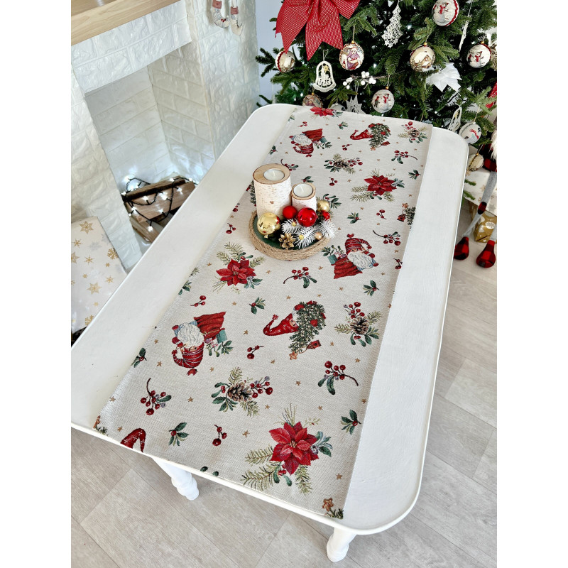 Доріжка гобеленова EDEN1268B Друзі Зимового Лісу Limaso