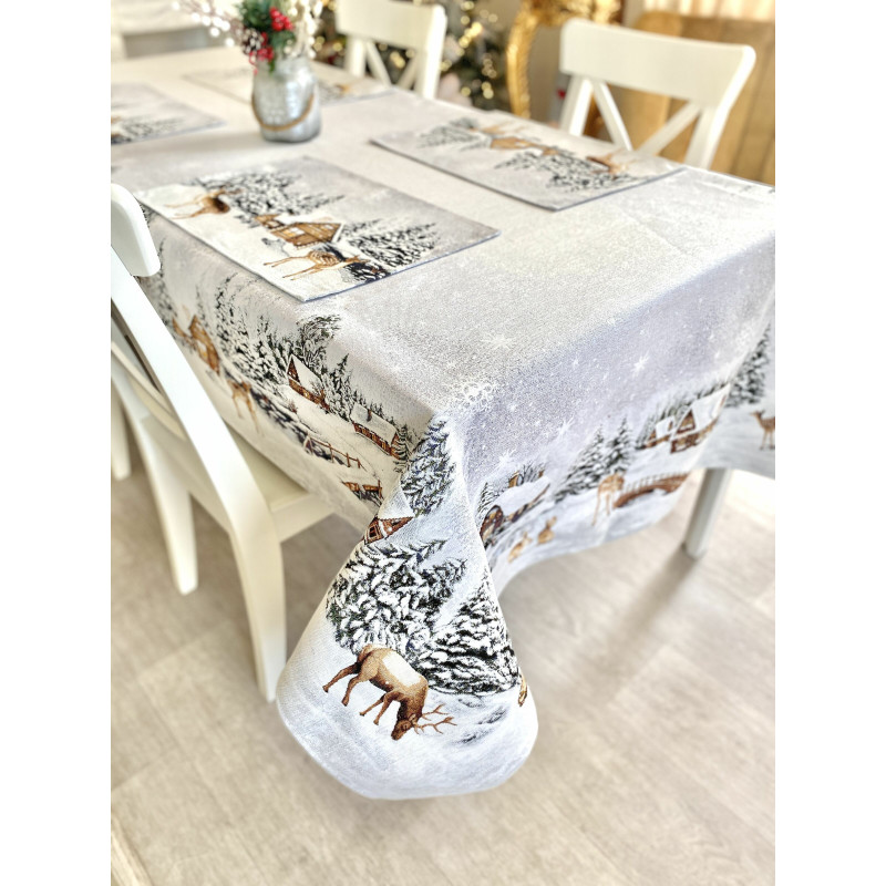 Скатертина гобеленова WINTER Limaso