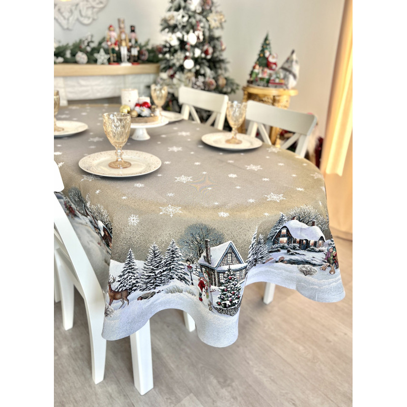 Скатертина гобеленова овальна OVAL1267 Limaso