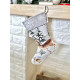 Чобіток для подарунків гобеленовий WINTER Limaso
